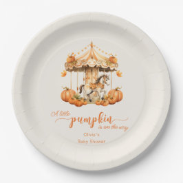 Fall Carousel Rustic fall pumpor babydusch