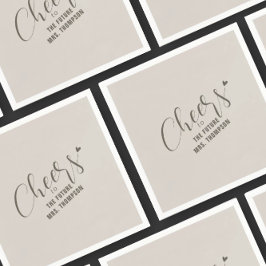 Fall Cheers Future Taupe Möhippa Brunch Pappersservett