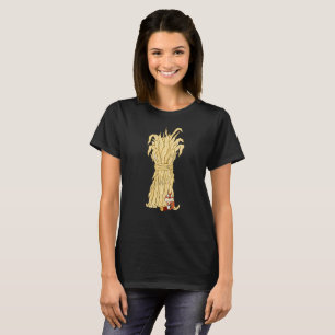 Fall Chipmunk och Haystack T Shirt