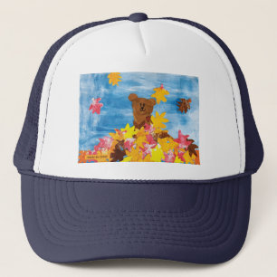 Fall Choco Bear - Kids Art for Choc Keps