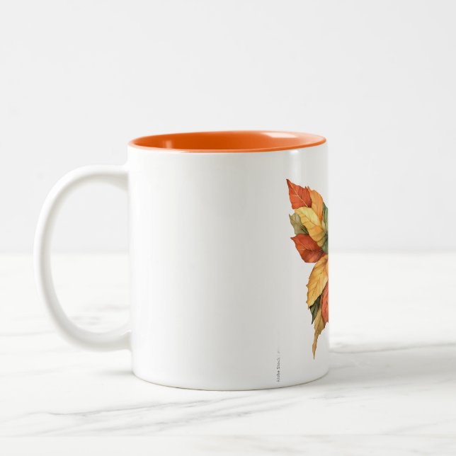 Fall Coffee Mugs Två-Tonad Mugg (Vänster)