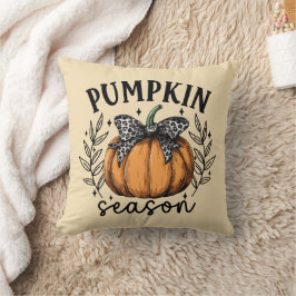 Fall Coquette Pumpkin Season Kudde
