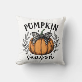 Fall Coquette Pumpkin Season Kudde
