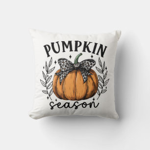 Fall Coquette Pumpkin Season Kudde