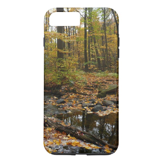 Fall Creek med reflektion vid Laurel Hill Park Case-Mate iPhone Skal (Baksida)