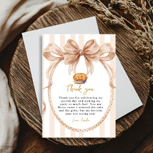 Fall cutie Paj Baby Shower Tack för ditt kort