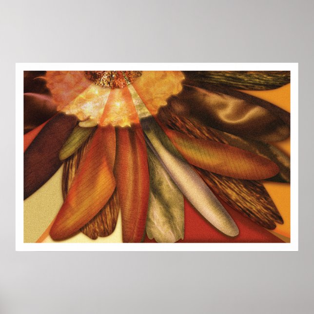 Fall Daisy Poster (Framsidan)