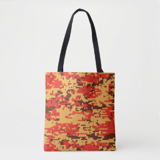 Fall Digital Camo Mönster Tygkasse