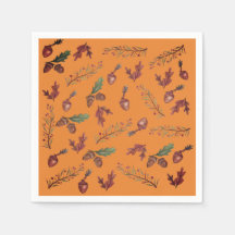 Fall Dinner Napkins