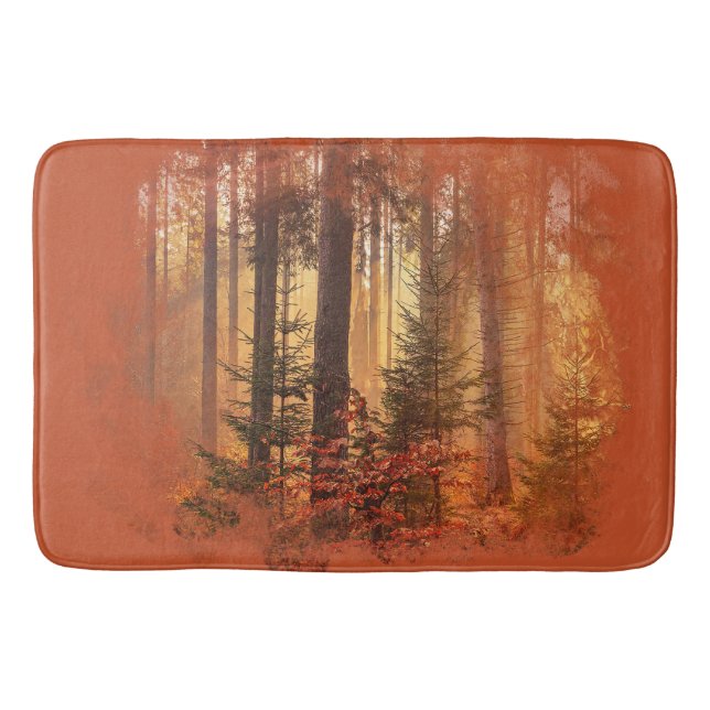 Fall Disted Sublication Bath Mat Badrumsmatta (Framsidan)