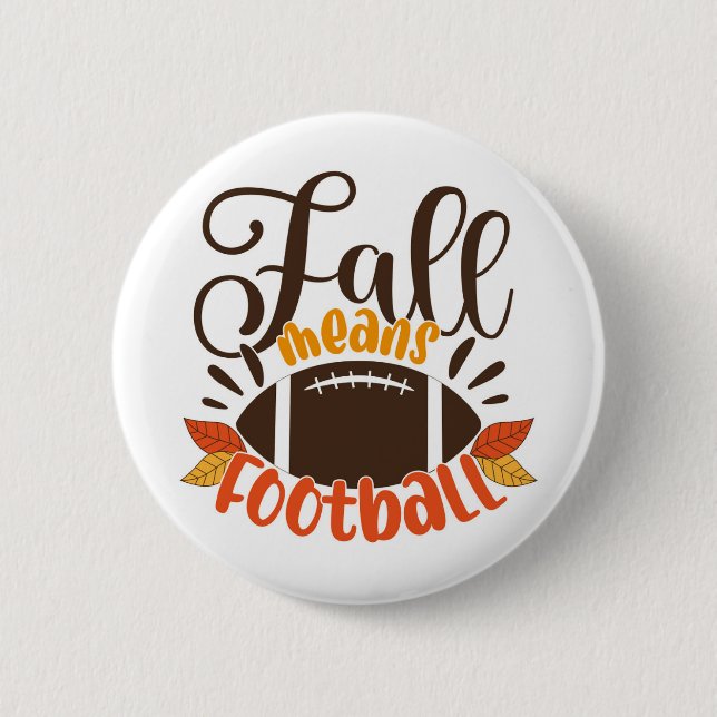 Fall Elak Football Knapp (Framsida)