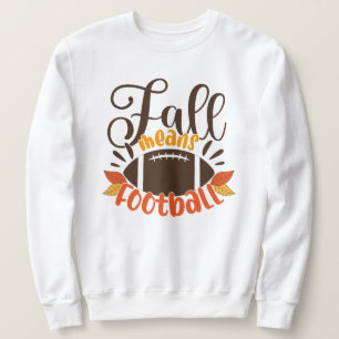 Fall Elak Football Lång Ärmad Tröja