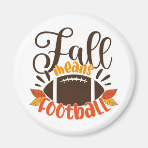 Fall Elak Football Magnet
