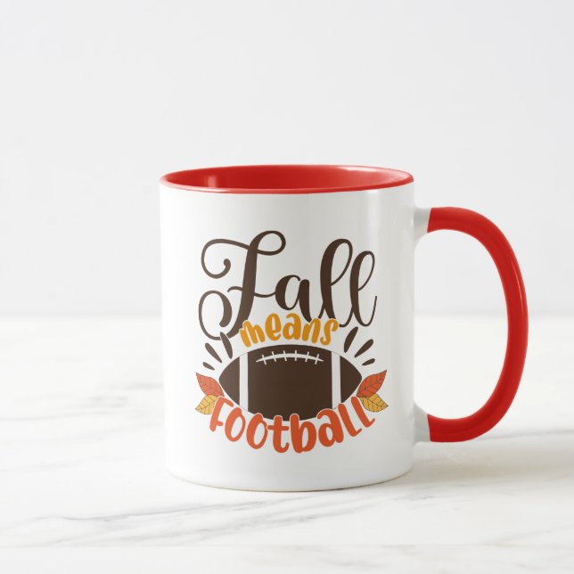 Fall Elak Football Mugg (Höger)