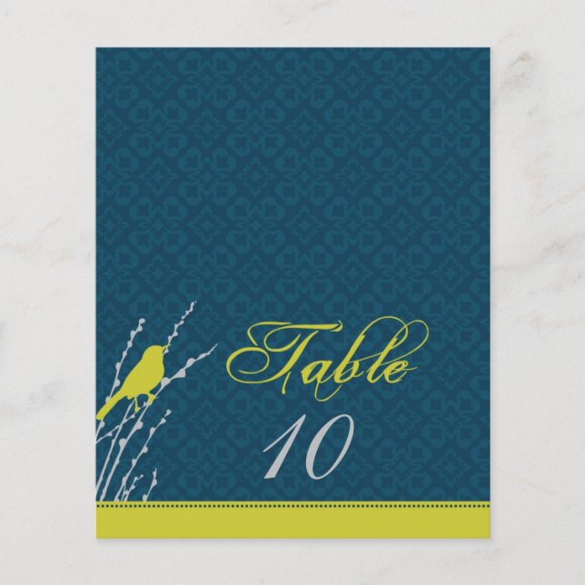 Fall Elegance Bord Card 2 (Framsida)