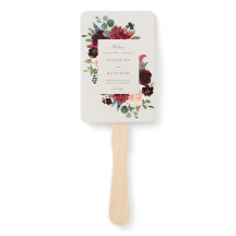 Fall Elegance Bröllopsprogram Fläkt