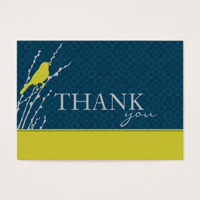 Fall Elegance Note Card Visitkort (Framsidan)