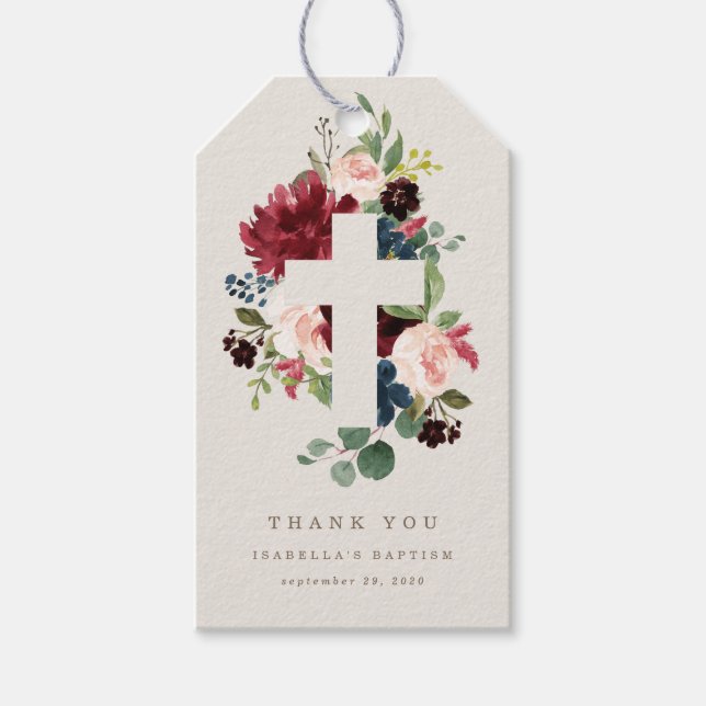 Fall Elegance Tack Märkre Presentetikett (Framsidan)