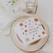 Fall Elegant Pumpkin Möhippa Blommigt