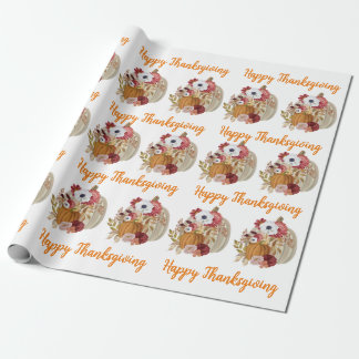 Fall Elegant Pumpkin Presentpapper