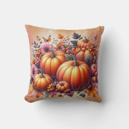 Fall eller Thanksgiving tema Kudde