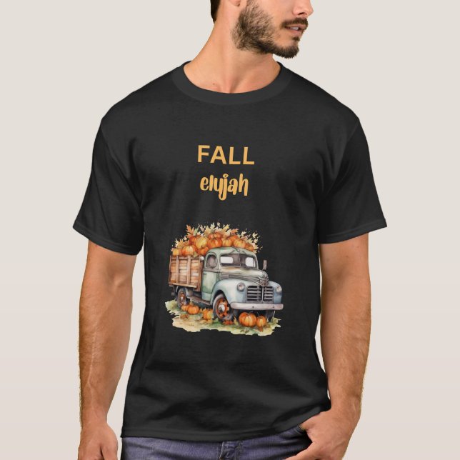 Fall elujah lastbil t shirt (Framsida)
