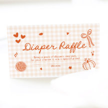 Fall en liten bit Paj babyskor Diaper Raffle