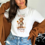 Fall-Fågelskrämma, offert T Shirt<br><div class="desc">Jag kan lukta höstdans i bron T-Shirt</div>