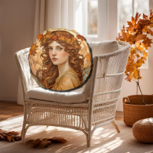 Fall Fairy - Art nouveau