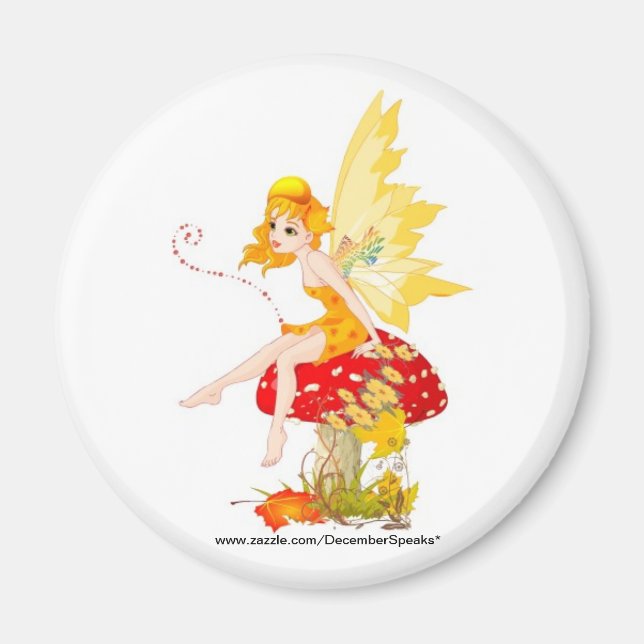 Fall Fairy Magnet (Framsidan)
