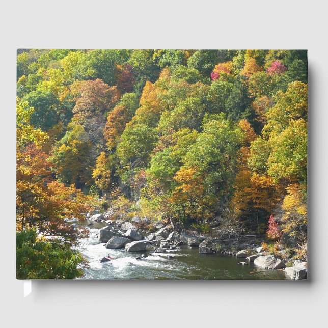Fall Färg i Ohiopyle State Park Gästböcker (Framsida)
