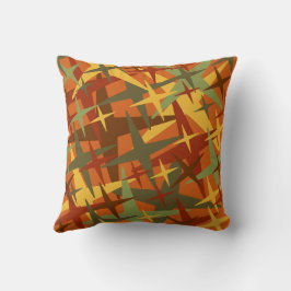 Fall Färg Roligt med stjärnor Kudde