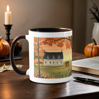 Fall Farmhouse Autumn Pumpkin Patch | Mugg