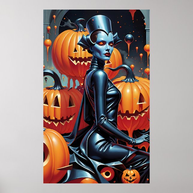 Fall Fashion's Weekend Witch Queen Poster (Framsidan)