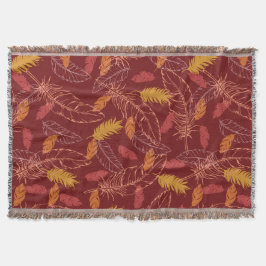Fall Feathers Throw Filt