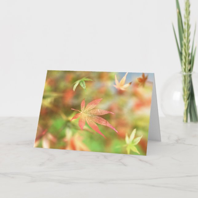 Fall Filigree Card Kort (Framsida)