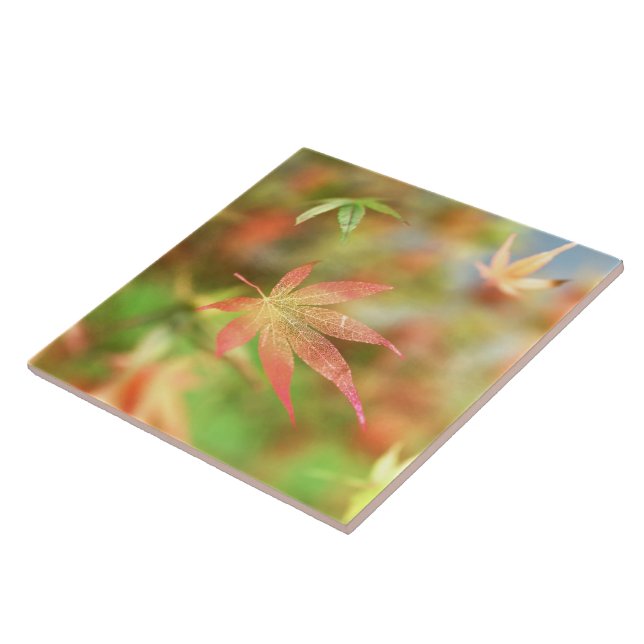 Fall Filigree Decorative Tile / Trivet Kakelplatta (Sidan)