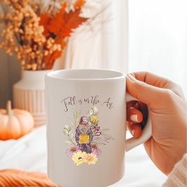 Fall finns i Personligen Luft Boho, vattenfärg Kaffemugg