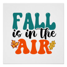 Fall finns på hösten luft