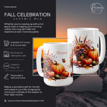 Fall Firande Ceramic Mugg