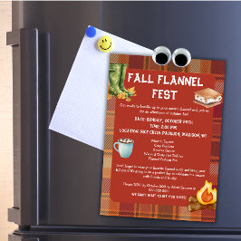 Fall Flkanaler Fest Inbjudningar
