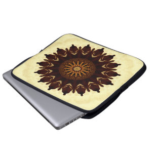 Fall Flower Mandala..... Laptop Fodral