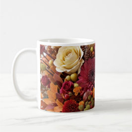 Fall Flowers Coffee Mugg