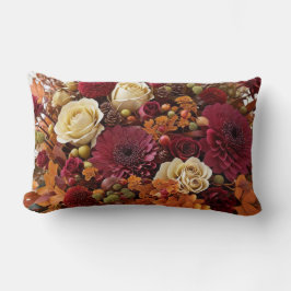 Fall Flowers Pillow Lumbarkudde