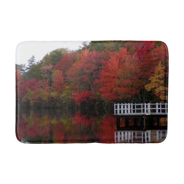 Fall Foliage Bath Mat Badrumsmatta (Framsidan)