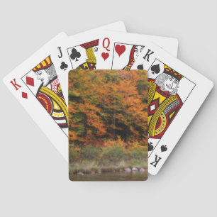 Fall Foliage Bordering River Nature Orton Casinokort