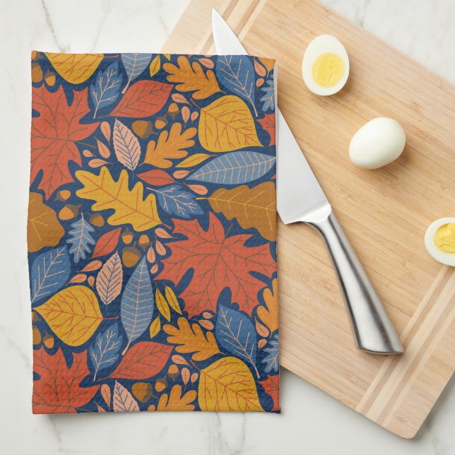 Fall Foliage Kitchen Towel Kökshandduk (Vikt i Fjärdedel)