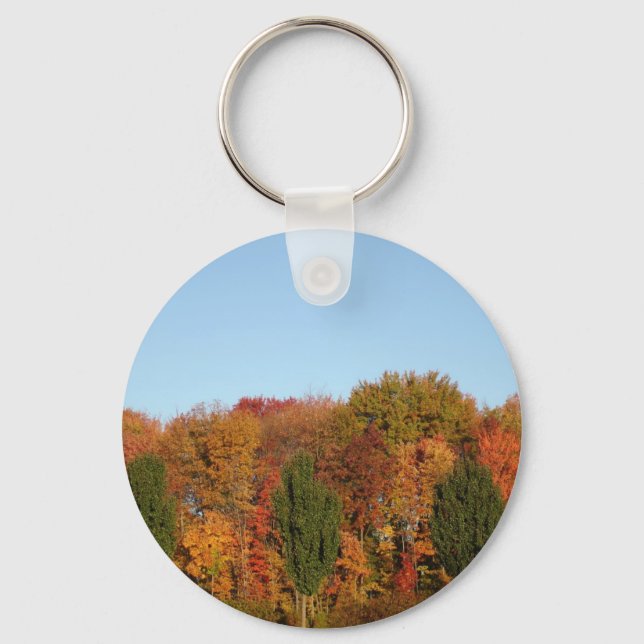 Fall Foliage Nyckelring (Framsida)