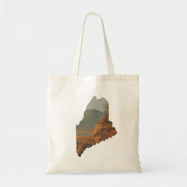Fall Foliage on Katahdin in Maine Tote Tygkasse