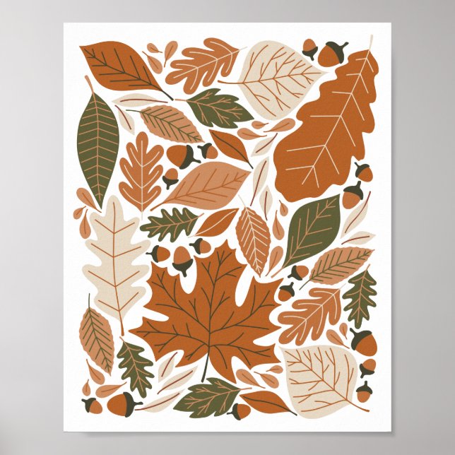 Fall Foliage Poster (Framsidan)